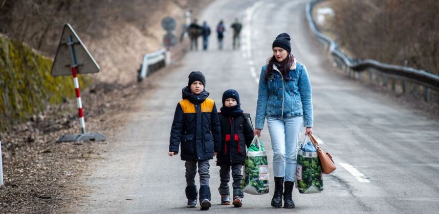 Collecting donations for Ukrainian refugees in The Netherlands